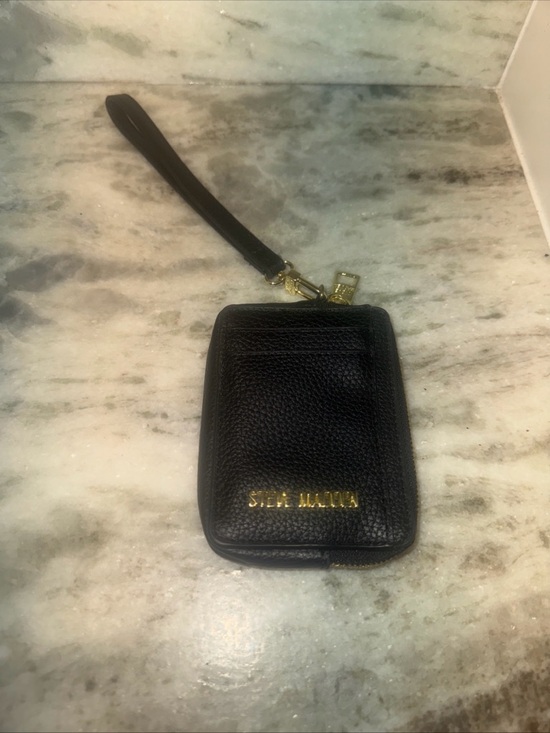 Steve Madden Other - Steve Madden Black Leather wallet